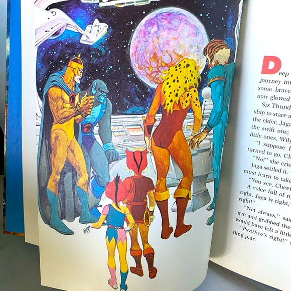 THUNDERCATS ADVENTURE VINTAGE 80s ESCAPE TO THIRD EARTH HARDCOVER BOOK 29p. - Picture 2 of 12